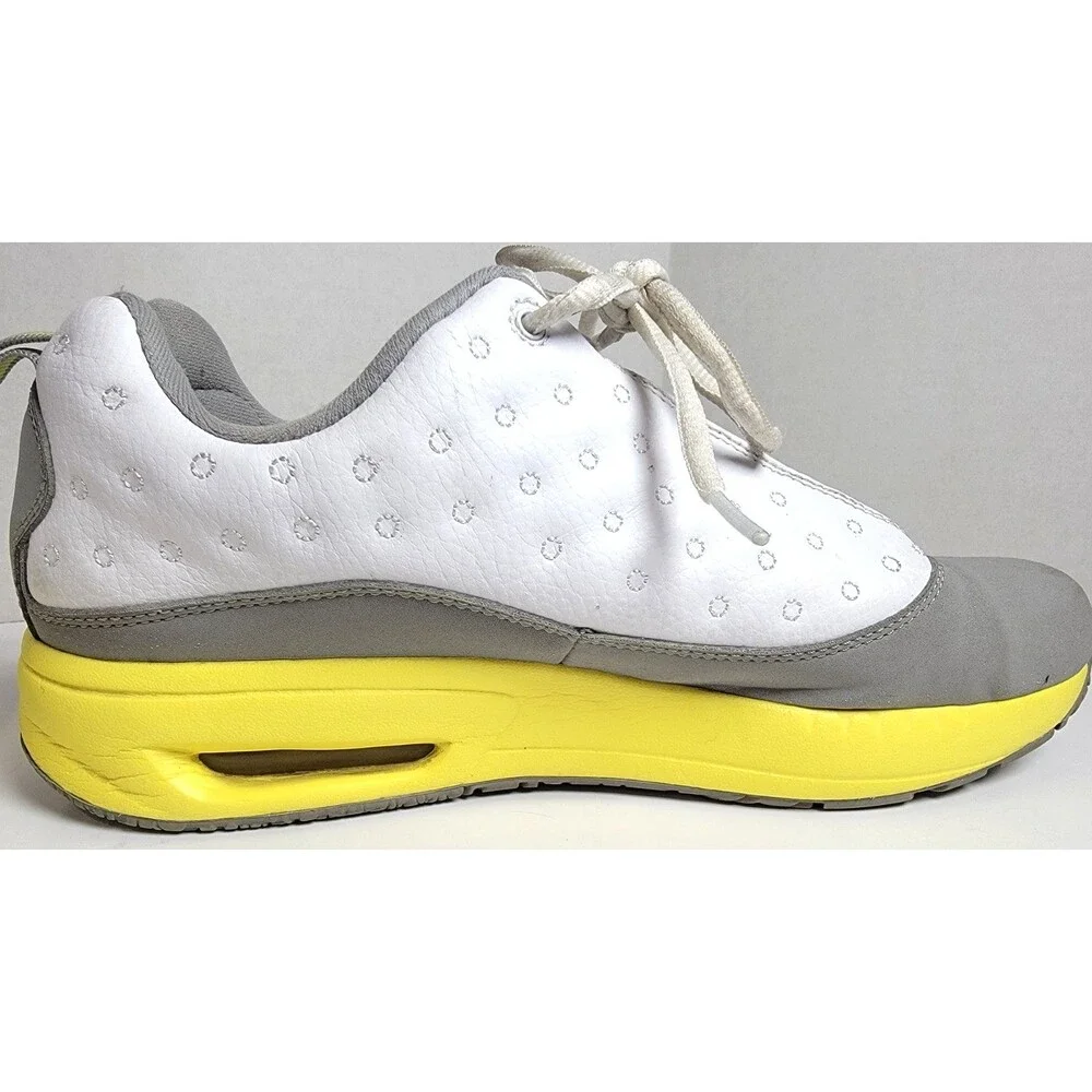 Nike Air Jordan CMFT Viz Air 13 GS 7Youth White Lemon Frost Light Silver